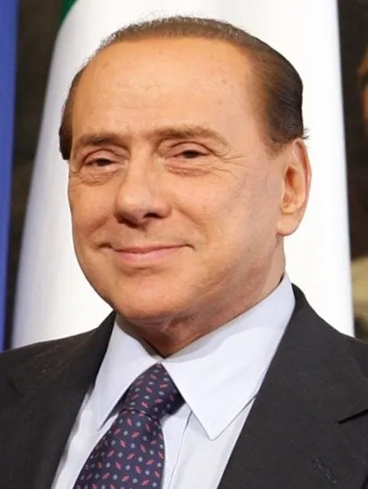 Prime Minister of the Italian Republic Silvio Berlusconi