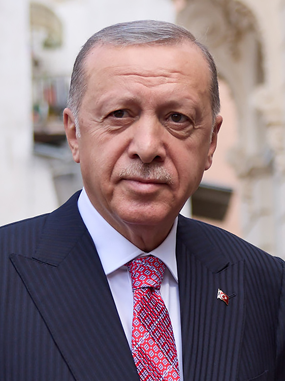 Recep Tayyip Erdogan 12. Presidents of Turkiye